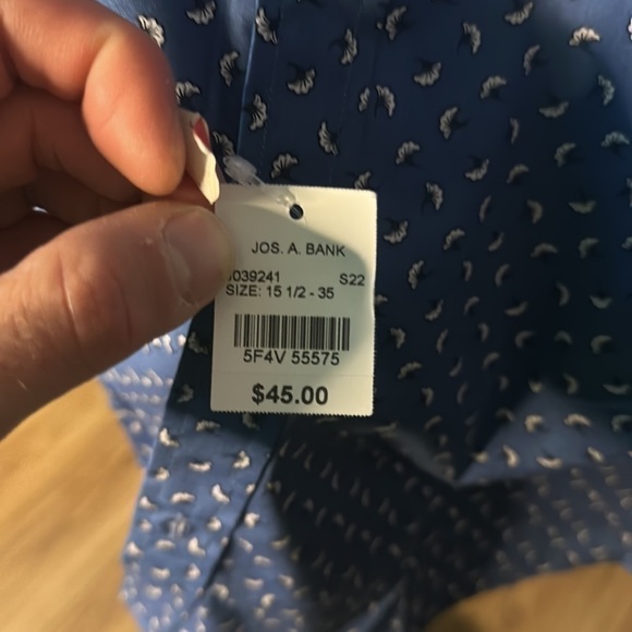 Jos A Bank 1905 Non-Iron Slim Fit Button Down - Picture 3 of 3